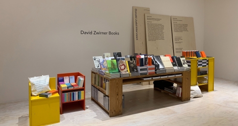 Booth Design, David Zwirner Books at the NYABF